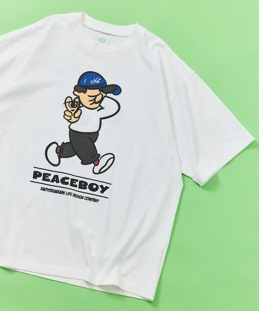 kaoyorinakami聯名Peace Boy T恤