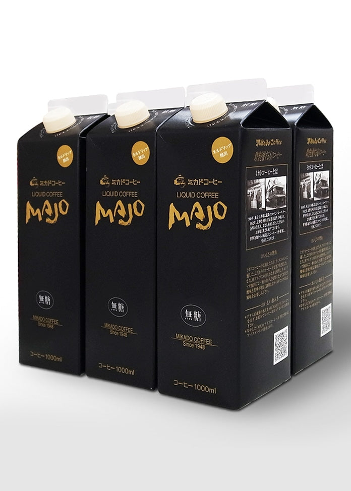 MAJO無糖冰咖啡6瓶套裝