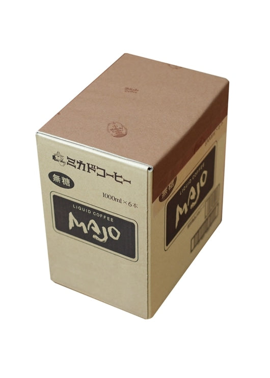MAJO無糖冰咖啡6瓶套裝