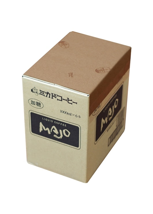 MAJO冰咖啡加糖6瓶套裝