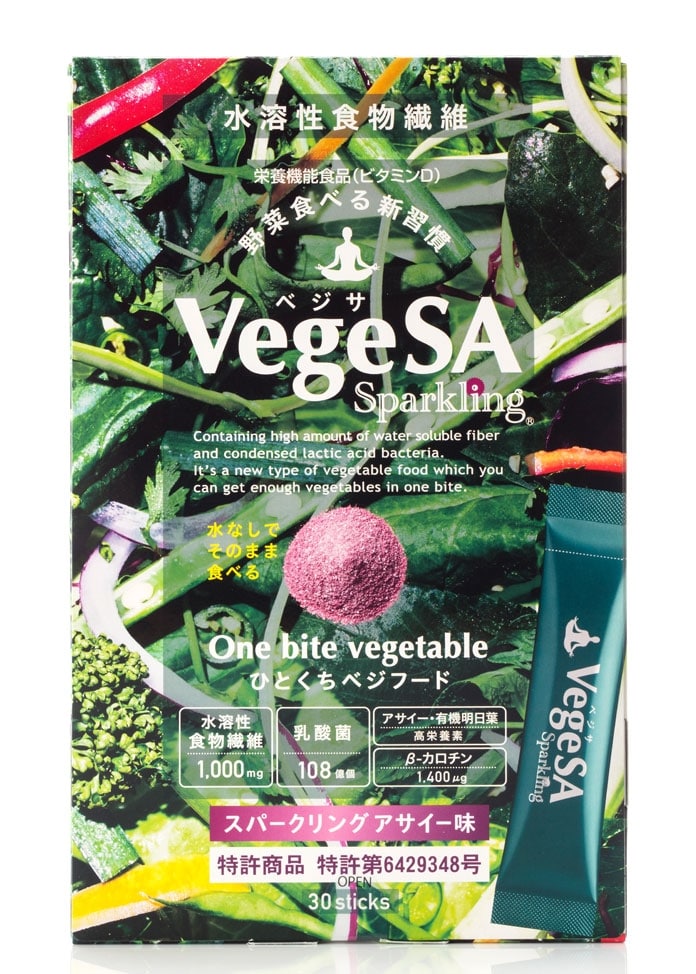 ベジサ スパークリング アサイー 結果:Vegeza Sparkling Acai