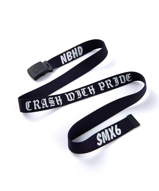 SAINT MICHAELxNEIGHBORHOOD セントマイケル×ネイバーフッド STHD . GI BELT NAVY 腰帶