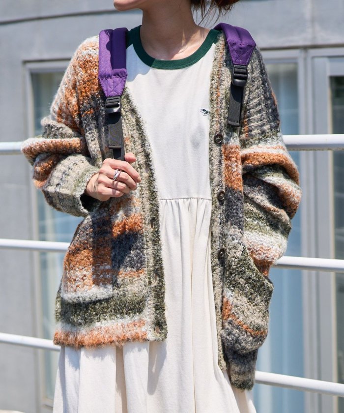 布克雷漸變開衫/針織開衫