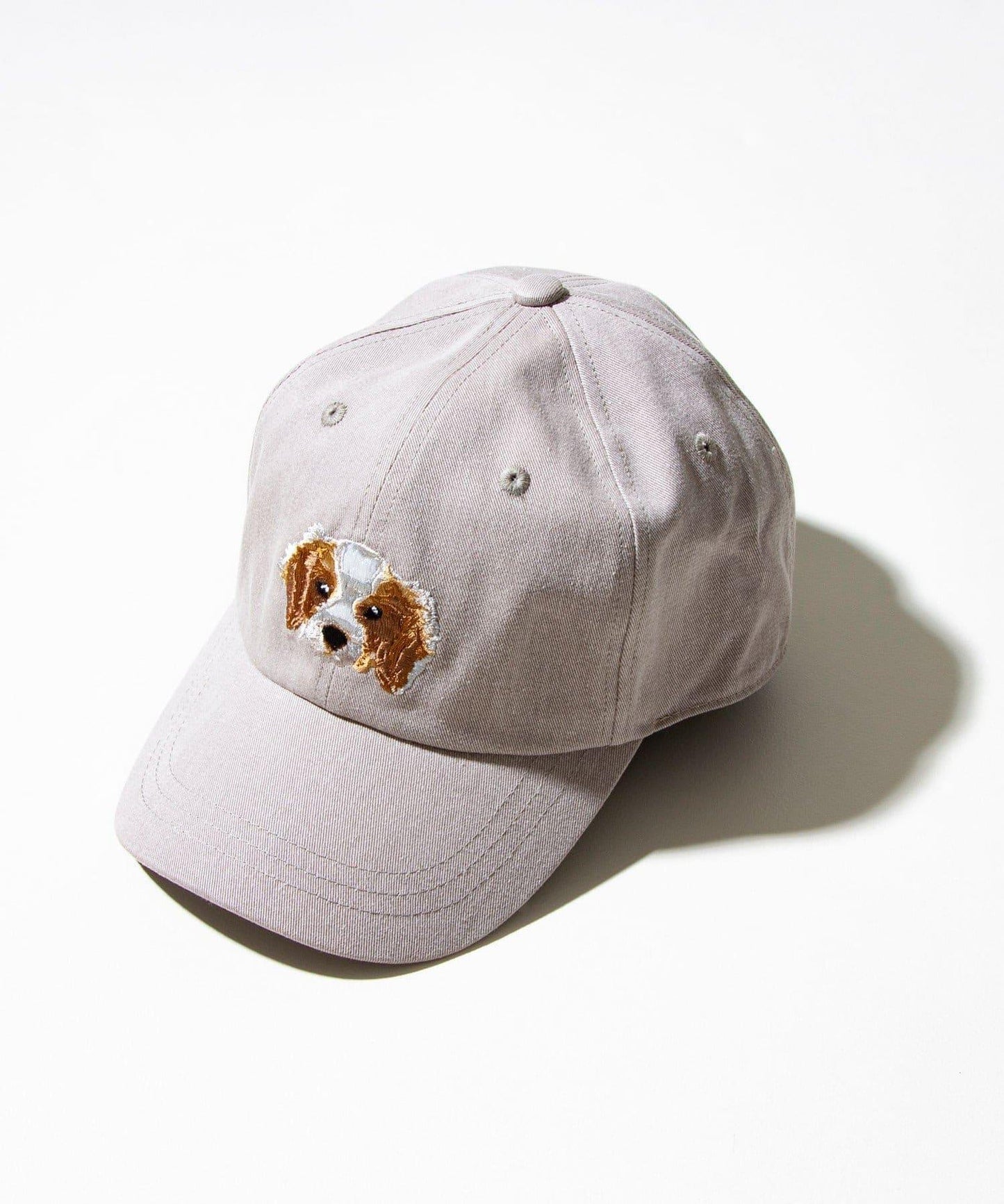 【GLOSTER】清洗後的狗刺繡帽