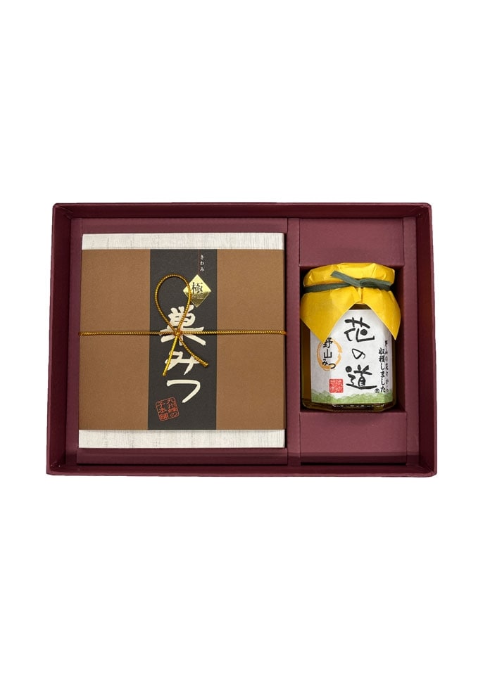 【令和5年產 新蜜】國產 極巢蜜・野山蜜套裝