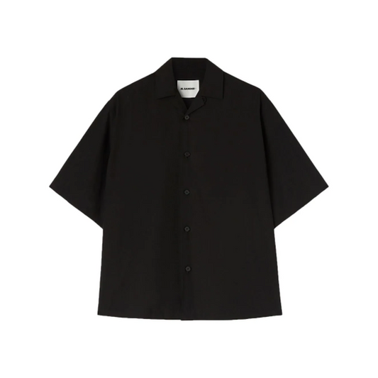 JILSANDER【ジルサンダー】SHORT SLEEVE SHIRT BLACK(j47dl0145) (j47dl0145)