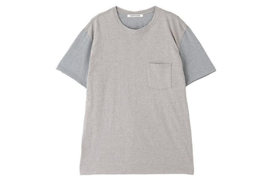 SEVEN BY SEVEN SWITCHING WRAP AROUND POCKET TEE S/S - RAFFY PLAINSTITCH (SEVEN BY SEVEN)