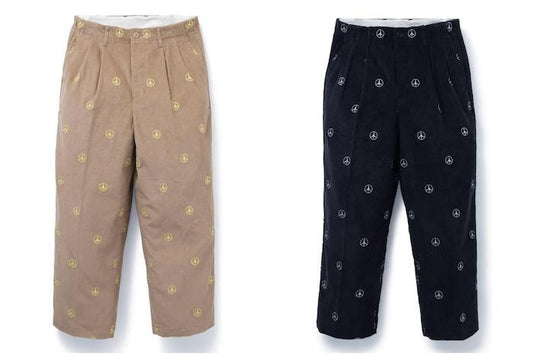BEDWIN & THE HEART BREAKERS 10L CORDUROY WIDE PANTS "WYLER" (BEDWIN & THE HEART BREAKERS)