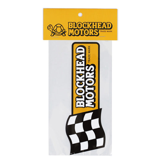 CHECKER FLAG logo 貼紙
