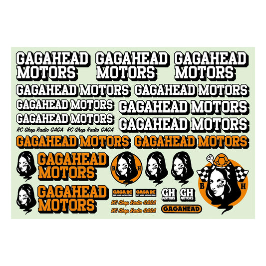 Radio GAGA x BLOCKHEAD MOTORS 合作貼花貼紙