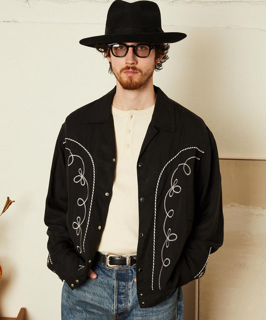 LYOCELL WESTERN JACKET 天絲西部風夾克