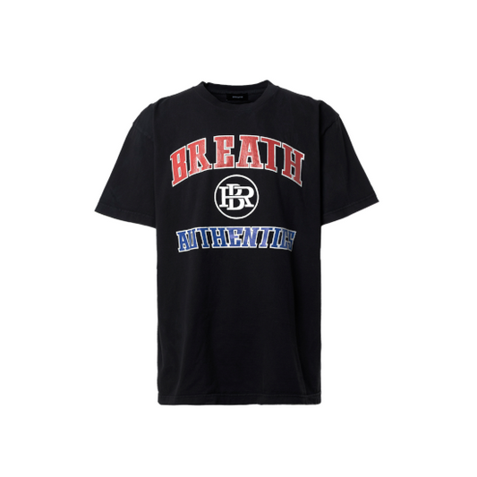 BREATH 【呼吸】 BREATH LOGO T恤 黑色 (BR23SS-T7009) (BR23SS-T7009)