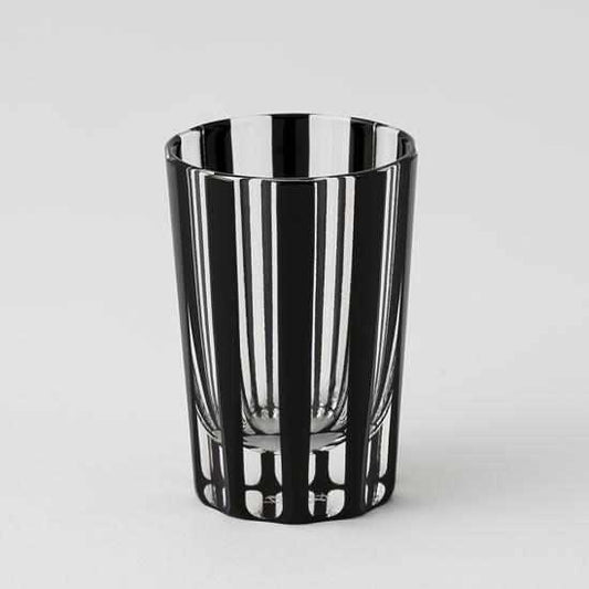 江戶切子 條紋 KUROCO 烈酒杯