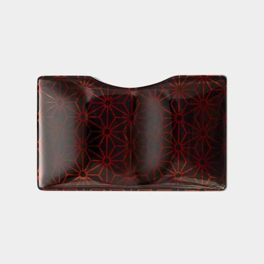 土直漆器 VYAC CARD CASE 越前漆器 麻葉紋漆藝 名片夾