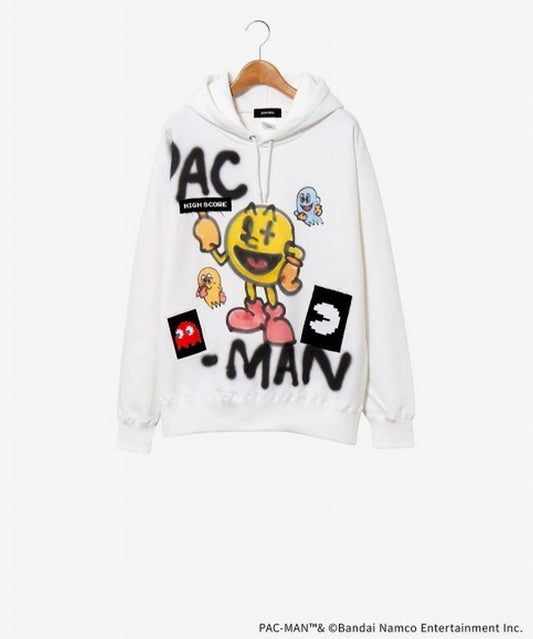 【GUERNIKA×パックマン】PAC-MAN塗鴉連帽衛衣 / PAC-MAN