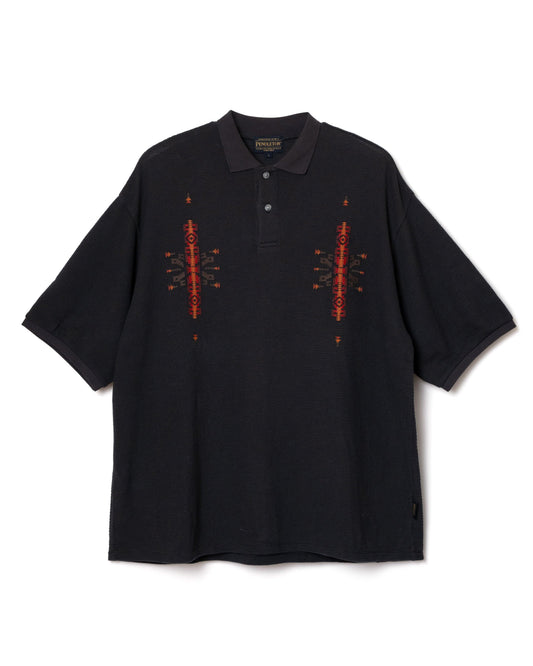 EMB CHARCOAL 1920's VINTAGE 風格 POLO衫