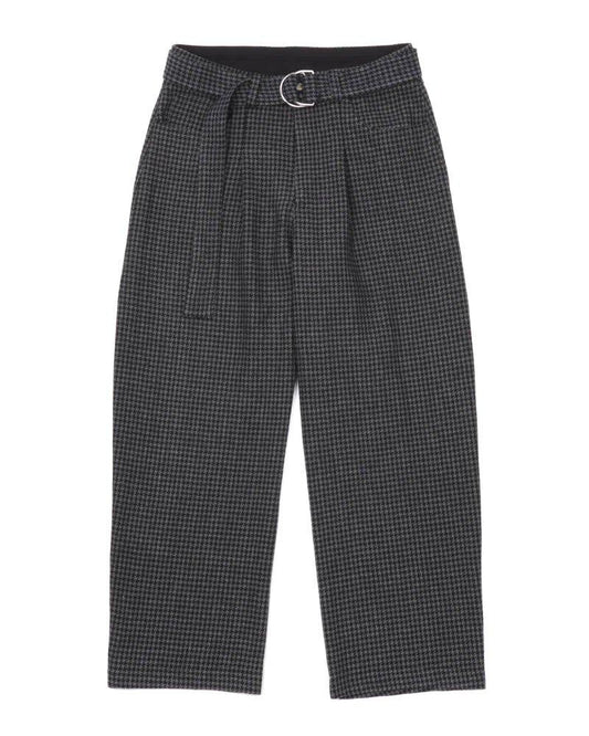 【Nanushka】<br>FERRE ハウンドトゥースベルテッドパンツ (NNS-FERRE)