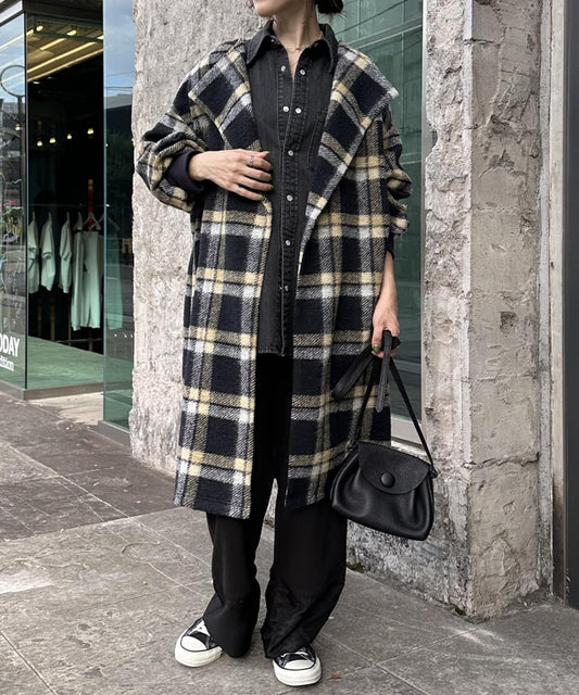 【驚人的輕盈!】輕盈格子外套