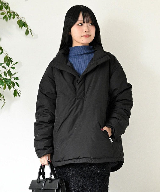 瀏覽人氣第3名【日本製/高品質羽絨】羽絨披風 綠色羽絨 披風