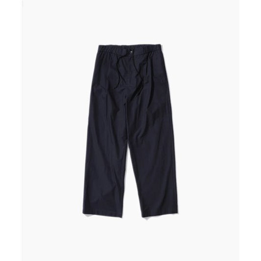 ATON 【エイトン】COTTON TYPEWRITER | EASY TAPERED PANTS (PRAGSM0303) 075/NAVY (PRAGSM0303)