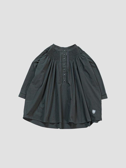抽褶聚攏設計 NAVY blouse 襯衫