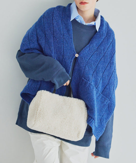 <再降價>《SHOPPER》小號手提包【毛絨】(CE-504)