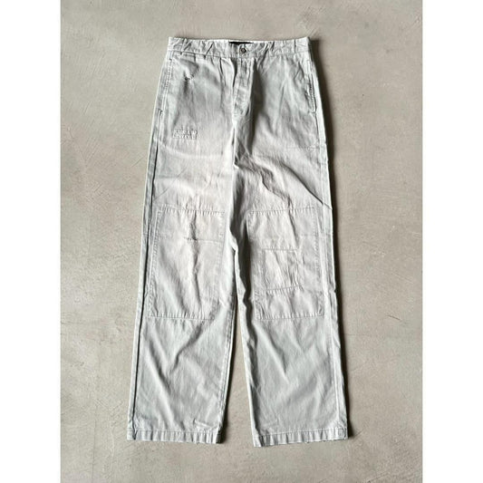 Basketcase | バスケットケース LAX, grey work pants (repaired) GREY