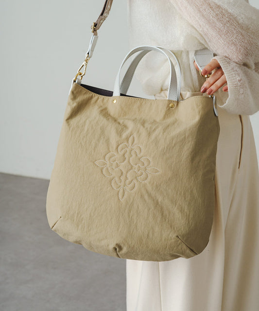 【Monogram Stitch】2WAY手提包 (CE-1252)