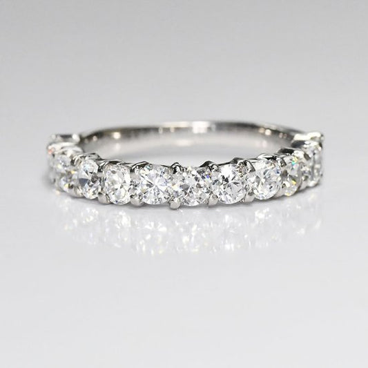 侍ダイヤモンド 天然ダイヤモンド エタニティリング 「迫力の1カラット」 1.0ct H&C G~Iカラー VS~SIクラス (SD-R-0015)