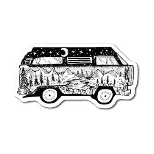 STICKERS NORTHWEST BUS SCENE 場景貼紙