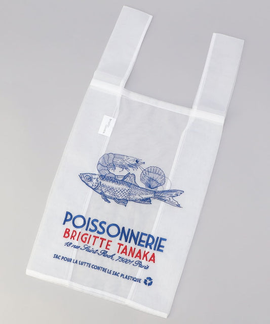 SAC ORGANZA POISSONNERIE 魚市場絲綢袋