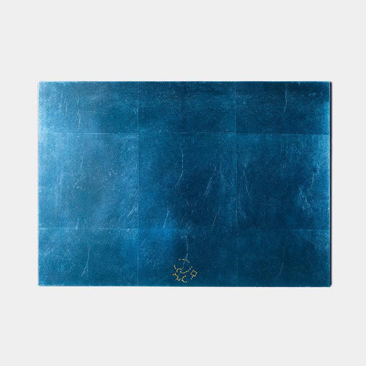 KAGA SHIKISAI WATER BLUE 金澤箔 桌墊 箔一