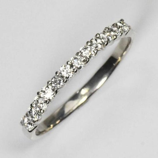 プラチナ ダイヤモンド0.3ct(H&C・鑑別書カード付)エタニティリング (SFB-ZR-0024-PT)