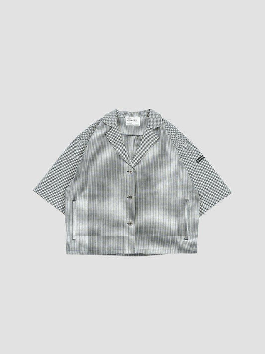 格紋 Open collar jacket 夾克