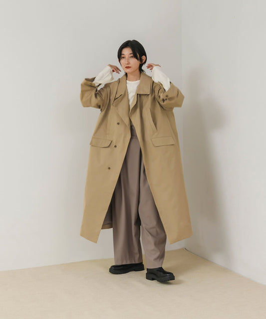 立領風衣
