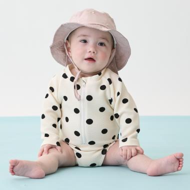 baby girls 防曬泳衣上衣