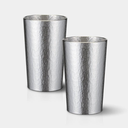 大阪浪華錫器 自然款 小號 對杯 隨行杯
