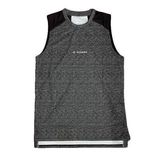 RYOGEN リョウゲン NOSTALGIC SLEEVELESS GLEN.GRAY RGT-17-2 メンズ・レディース ノースリーブシャツ (rgt-17-2)