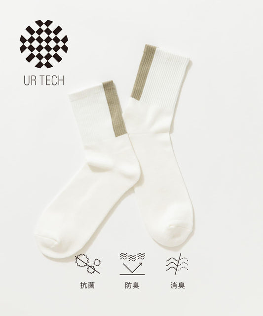 『UR TECH』後跟線條襪