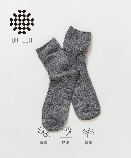 『UR TECH』拼色短襪