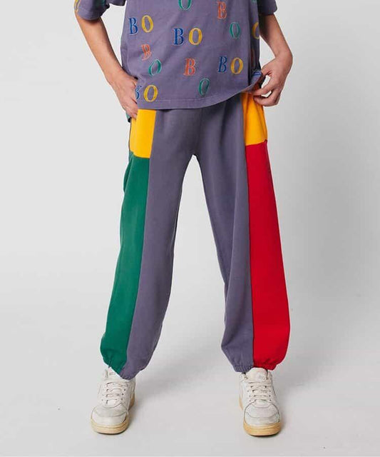 colorblock jogging 長褲 兒童款