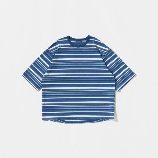 POLYPLOID | ポリプロイド T SHIRT B WHITE / NAVY (B-7-003-074) (B-7-003-074)
