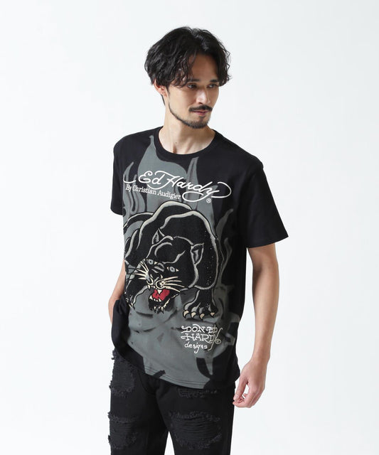 Ed Hardy EBKST SS TEE_LEO 短袖T恤