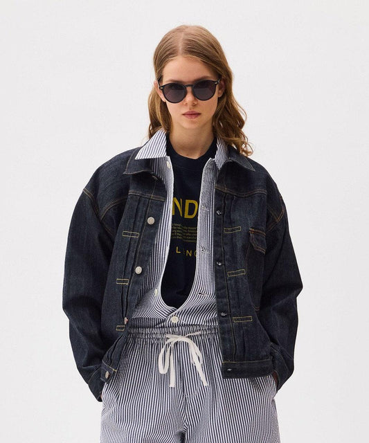 BRENDA BIG TRUCKER JACKET《UNISEX》寬鬆牛仔夾克