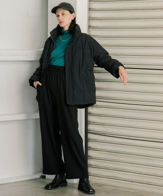 立領超大碼羽絨服