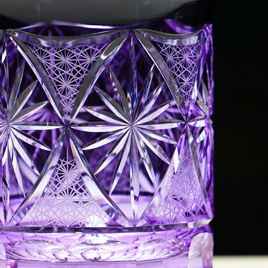 金紫 銀灣之花 ginwan no hana 切子巖杯
