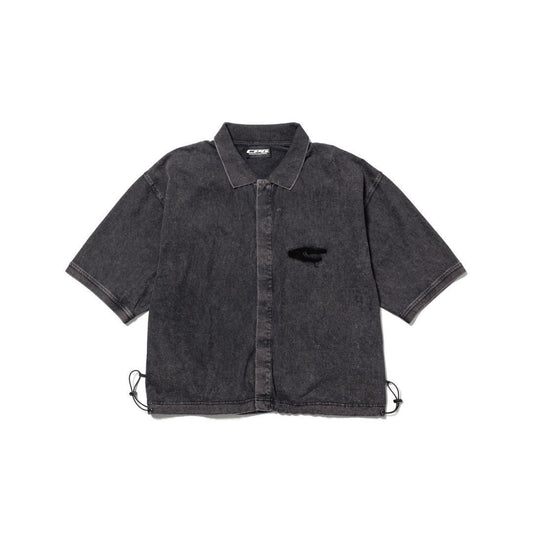 F-LAGSTUF-F|フラグスタフ CPG LOGO DYE SHIRT BLACK (FS1750) (FS1750)