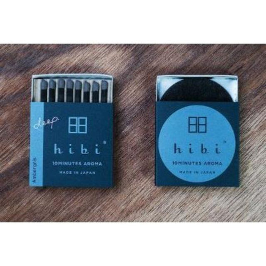 無需打火器即可使用的香薰棒 hibi deep. 常規裝 琥珀色 含墊