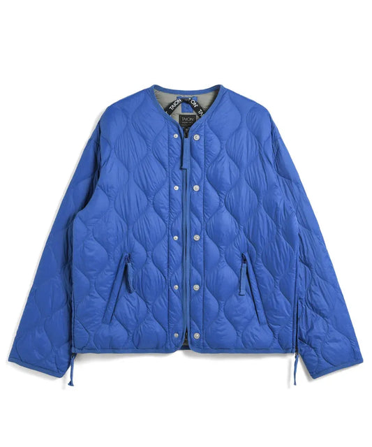 TAION WOMEN MILITARY M65 LINER W-ZIP SHORT DOWN JKT(SOFT SHELL) 軍裝M65內膽風格 短款 雙拉鍊 軟殼 羽絨夾克