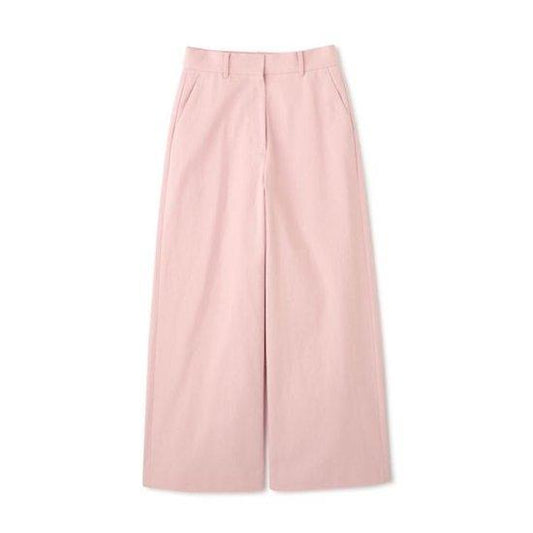 ETRE 【エトレ】コットンツイルワイドパンツPINK (1224320149-0) (1224320149-0)
